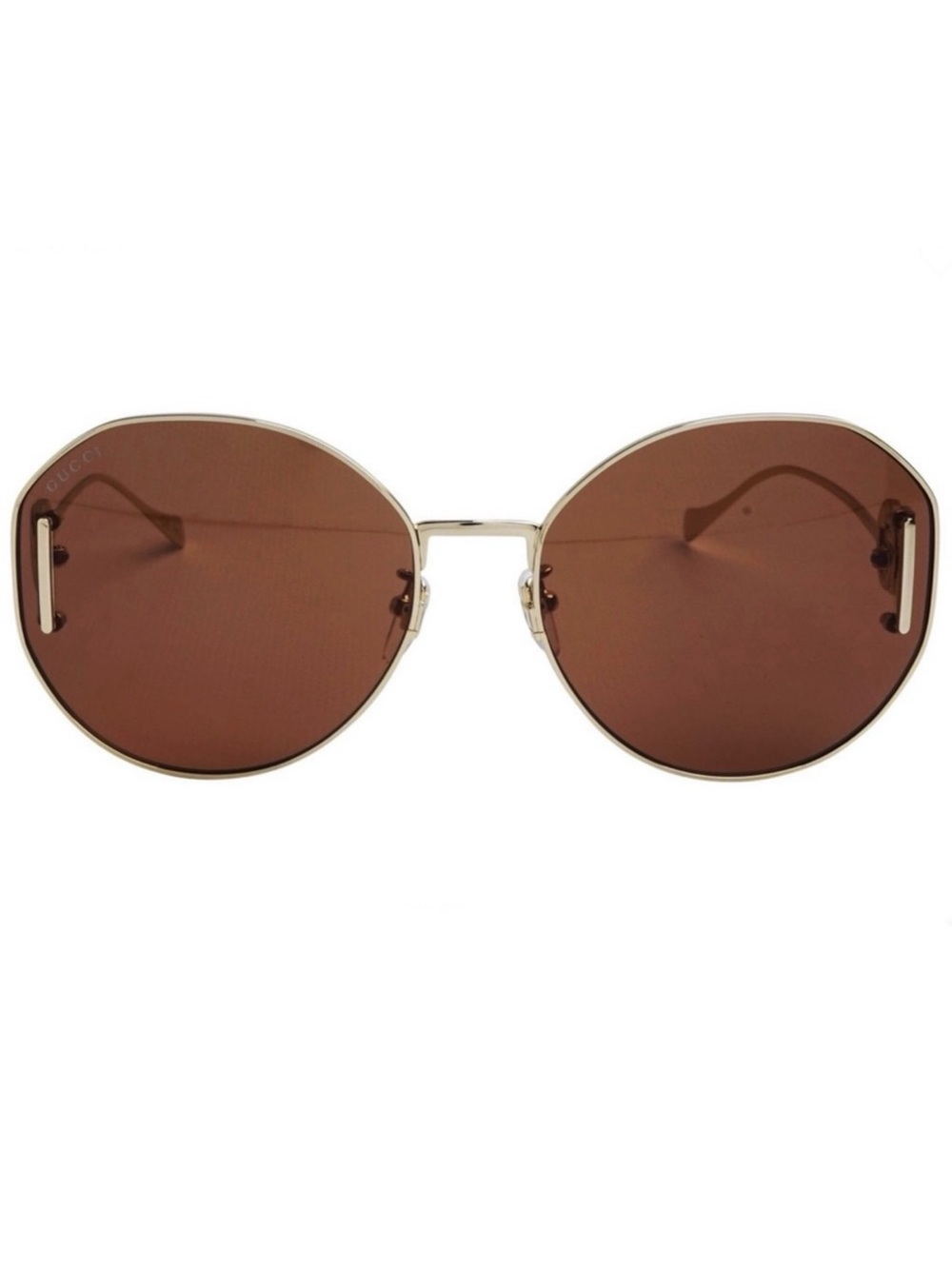 NEW GUCCI AUTHENTIC DESIGNER ROUND SUNGLASSES - Picture 3 of 12